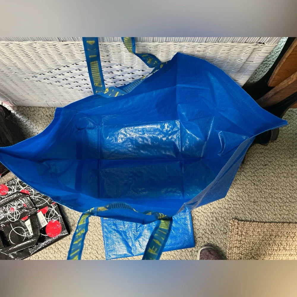 Super sturdy SET/4 new IKEA moving shopping traveling laundry. 2Frakta, 2Dimpa.